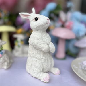 bunny sculpture standing