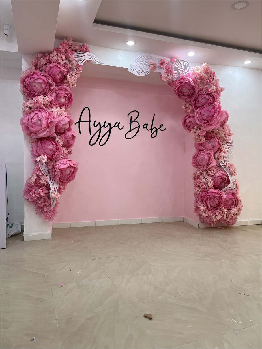 Giant peony flower (Fabric )