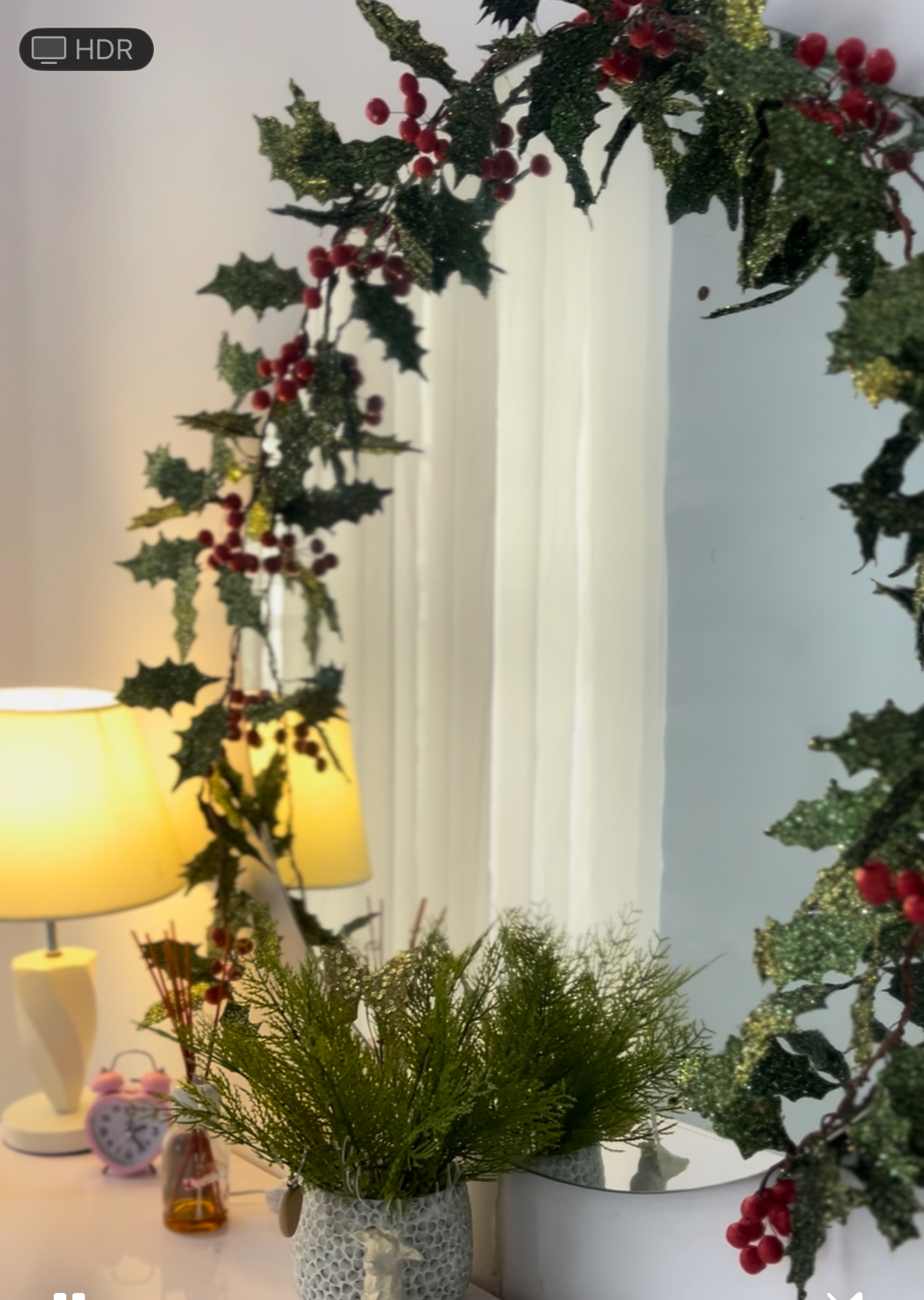 holly berry garland